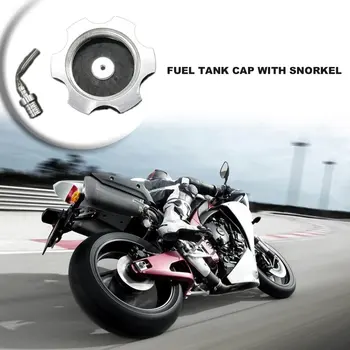 

Fuel Tank Cap With Snorkel Cross-country Motorcycle Modified Aluminum Alloy Hex Tank Cap