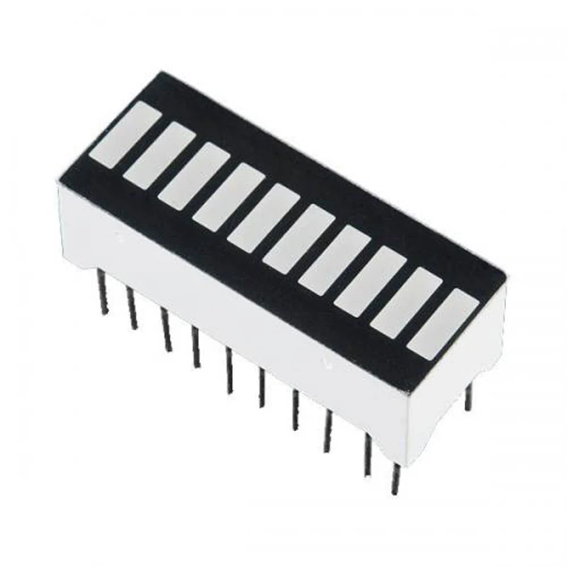 10-сегментный Модуль дисплей светодиодной панели с красным, синим и ...