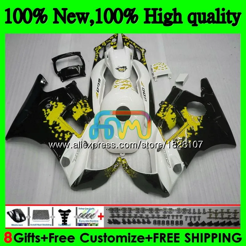 Граффити желтый Обтекатели+ майка для HONDA 600CC CBR 600F3 CBR 600 FS 95 96 1995 1996 3BS. 201 CBR600 F3 CBR600F3 97 98 1997 1998 - Цвет: No. 1