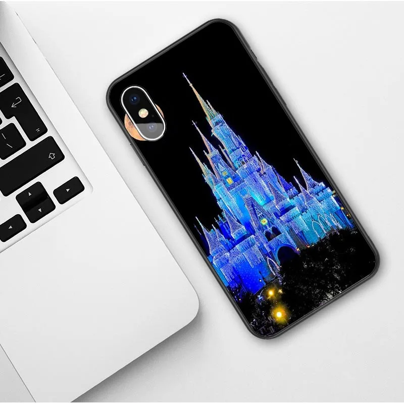 TPU Роскошный милый мягкий чехол с русалочкой для iPhone 6 S 8 7 6 S 7 8 Plus X XS Max XR чехол с рисунком стежка для iphone 11 Pro Max - Цвет: TPU