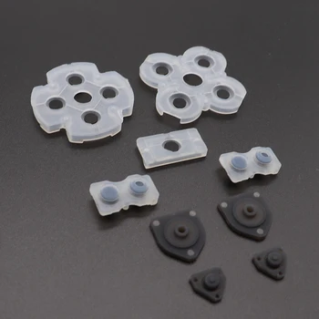 

2 SetS Soft Rubber Replacement Silicone Conductive Adhesive Button Pad keypads for Sony PS4 PlayStation DualShock 4 Controller