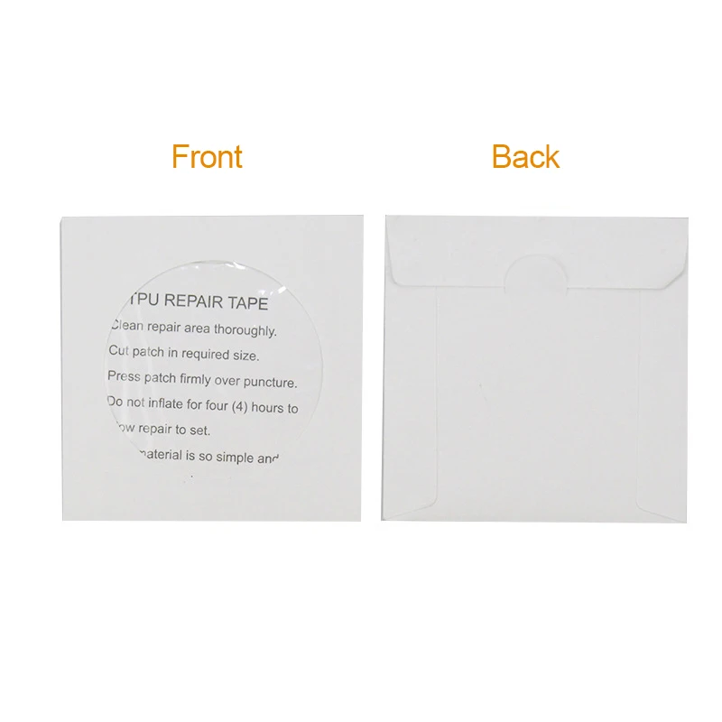 Self Adhesive TPU Sticker Waterproof Transparent Cloth Patches Outdoor Tent  Jacket Repair Tape Patch Accessories 