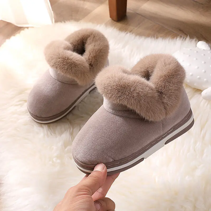 

Kids winter snow boots keep warm plush shoes children's winter fur boots toddler comfort outside ankle boots
