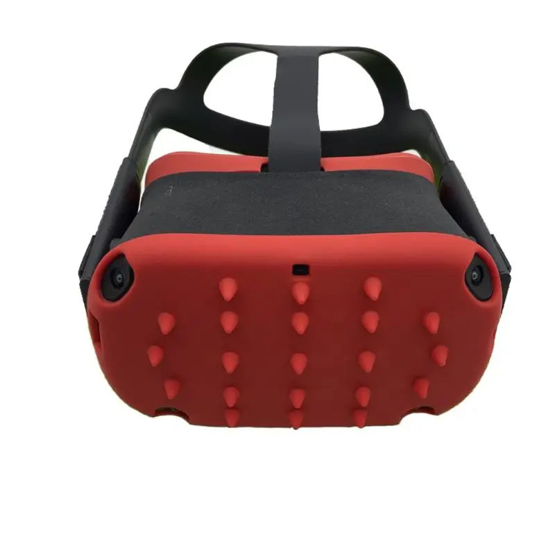 Защитный защитный чехол VR, противоскользящий силиконовый чехол для шлема Oculus Quest