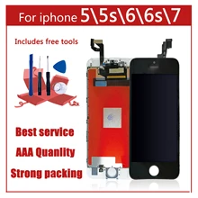 AAA Original Color Screen LCD For iPhone 5 5s 6 6s 7 LCD Display Assembly Digitizer No Dead Pixel With 3D Touch Replacement LCD AAA Original Color Screen LCD For iPhone 5 5s 6 6s 7 LCD Display Assembly Digitizer No Dead Pixel With 3D Touch Replacement LCD