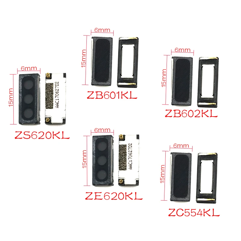 2 шт. для Asus Zenfone Max Pro M1 ZB601KL ZB602KL/Zenfone 4 Max pro ZC554kl/Zenfone 5 /5Z ZS620KL ZE620KL ушной динамик