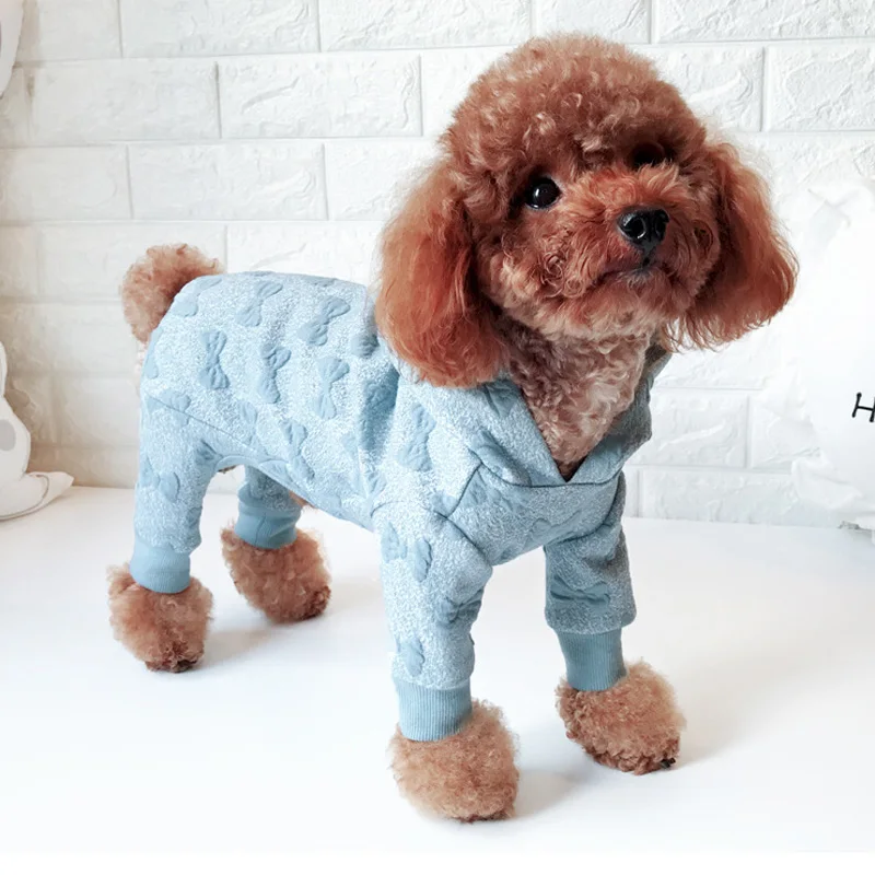 

Pet Dog Cat Puppy Sweater Hoodie Coat For Small Dog Warm Apparel Teddy Clothes
