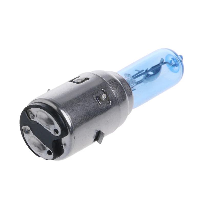 Мотоцикл DC 12V 35W BA20D головной светильник галогеновая лампа ксенон белый |