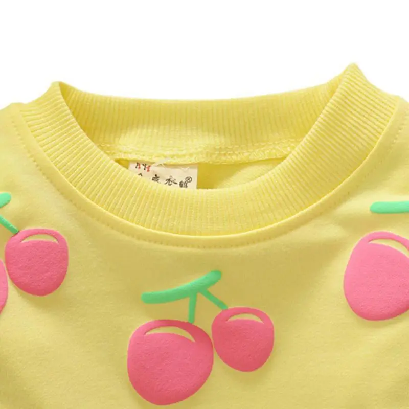 New Arrival Baby Toddler Kids Girls Spring Autumn T-shirts Cotton Long Sleeve Winter Bottoming Shirts