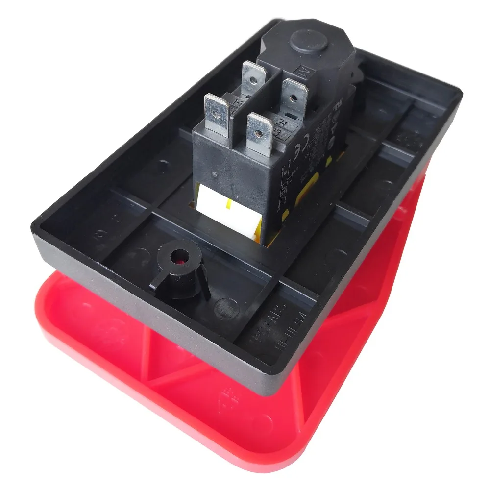 KJD17B 4Pin 220V Pushbutton Switch 6