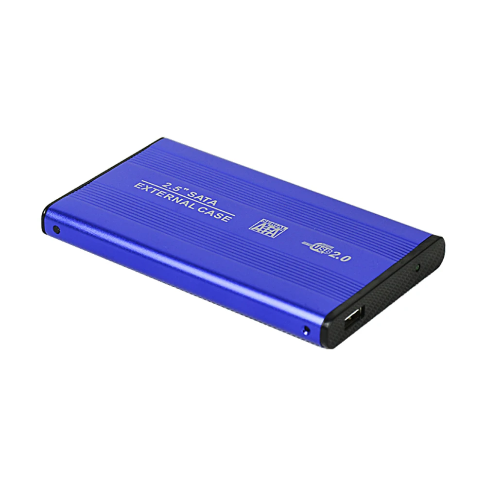 Бесплатная доставка чехол для жесткого диска 2 5 SATA к USB адаптер Корпус SSD HD внешний
