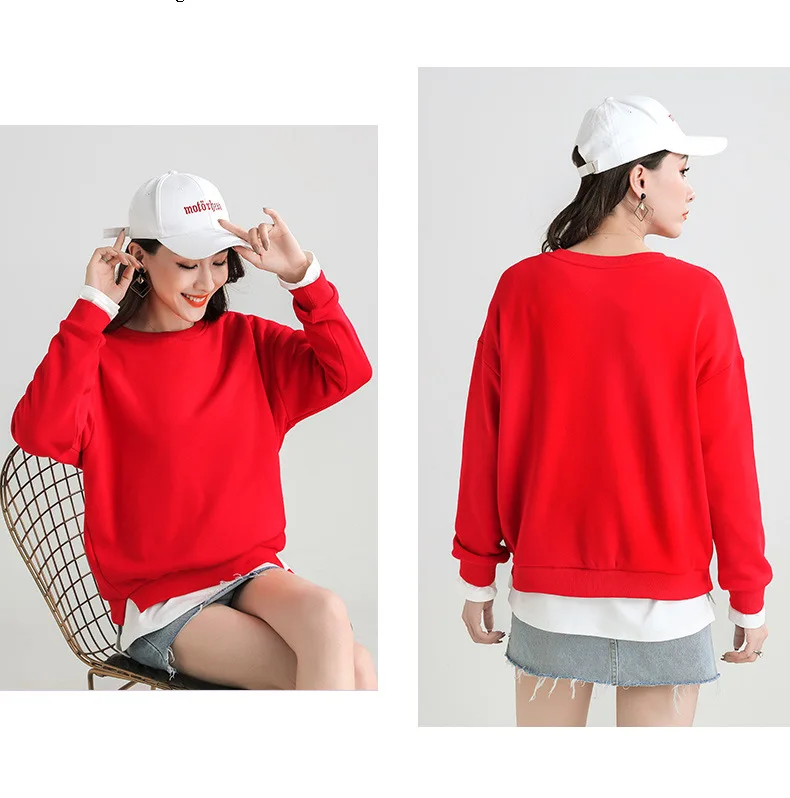 Черная Толстовка для женщин kpop, негабаритная толстовка с принтом kawaii harajuku sweat femme, женская осенняя одежда