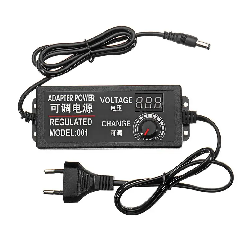 Promotion! 9-24V 3A 72W AC/DC Adapter Switching Power Supply Regulated Display EU Plug High Quality | Строительство и ремонт