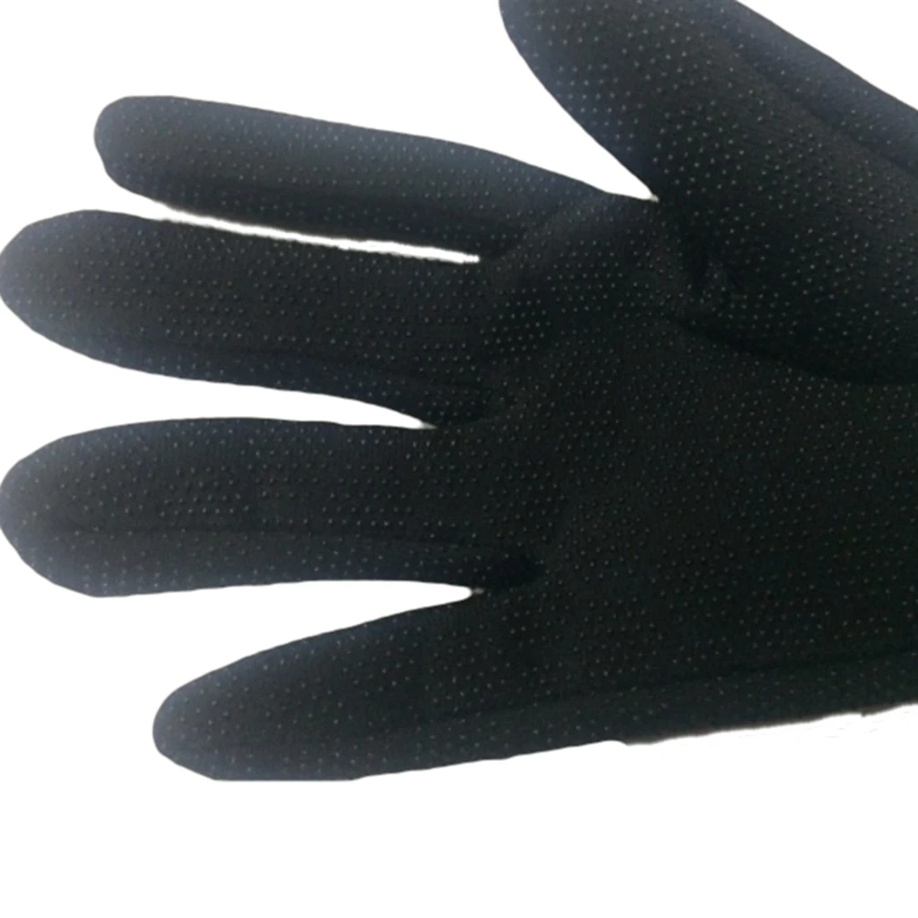 Performance 1.5mm Neoprene Gloves Diving Wetsuit Gloves for Men Women Kids - Warm & Durable - Black