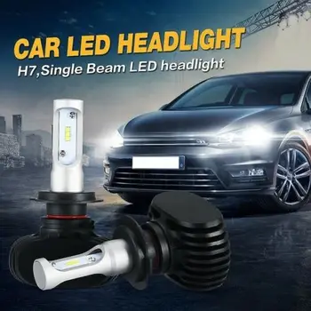 

2 Pcs Super Bright COB H7 S1 8000LM Car LED Headlight Bulbs Fog Light Lamp Headlamp COB Fog Light Car Headlight