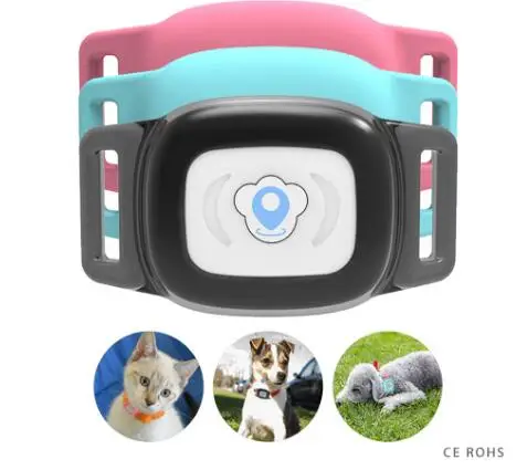 

YHY Waterproof IP67 MiNi Pet GPS AGPS LBS Tracking Tracker Collar For Dog Cat AGPS LBS SMS Positioning Geo-Fence Track Device