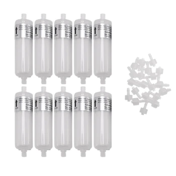 

10PCS Capsule Ink Filter 80mm Long for Solvent Printer Myjet Allwin Crystaljet Witcolor Gongzheng Jhf Vista Xaar Ricoh Printhead