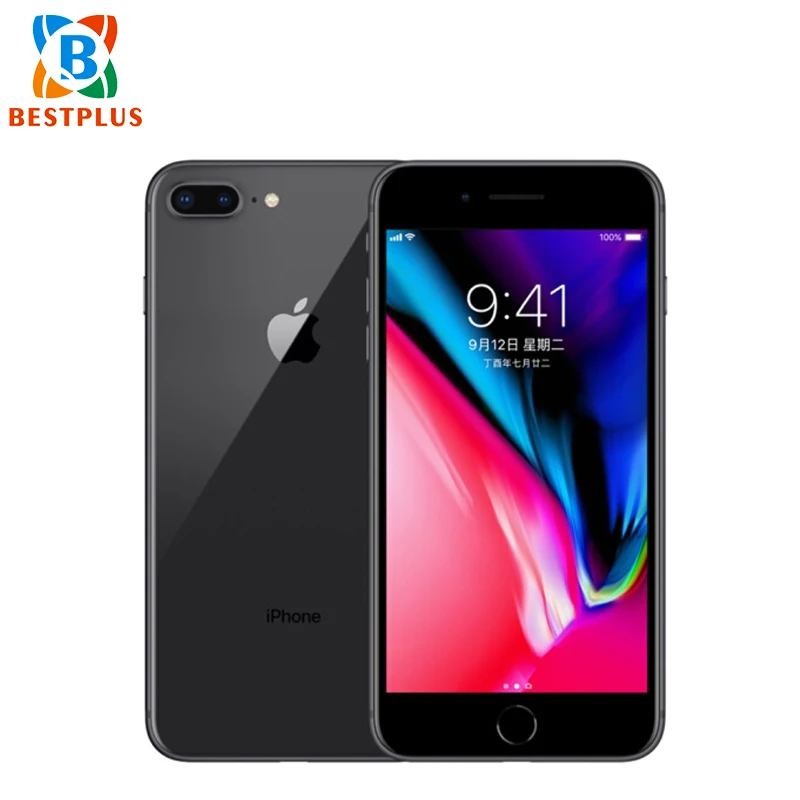 

Apple iPhone 8 Plus A1864 Sprint Version 4G LTE Mobile Phone 5.5" 3GB RAM 64GB/256GB ROM Hexa-core Fringerprint NFC 12 MP Phone