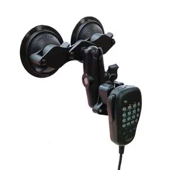 

Car Window Twist Lock Dual Suction Cup Base with 1 Inch Ball Head Mount Holder WXTB