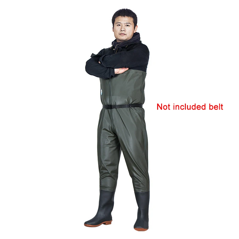 High quality Winter fishing Waterproof pants boots Fly fishing suit Wading rubber boots waders shoes for men Outdoor product