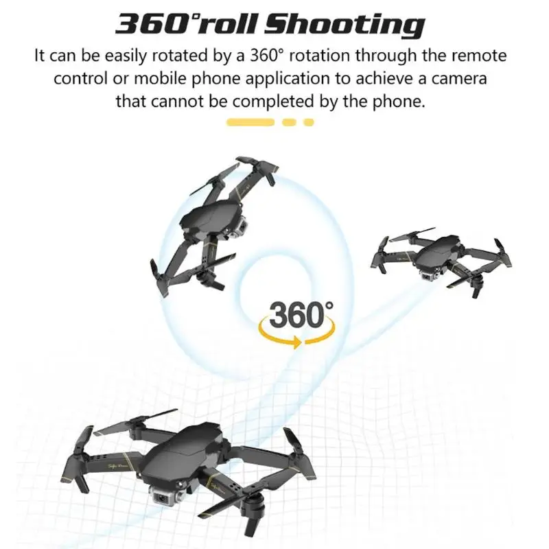 Ocday пульт дистанционного управления 2,4G 4CH 6-Axis Gyro Безголовый режим дрона с дистанционным управлением w/1080 P Wi-Fi FPV Камера Складная рукоятка небольшой Размеры легко носить с собой