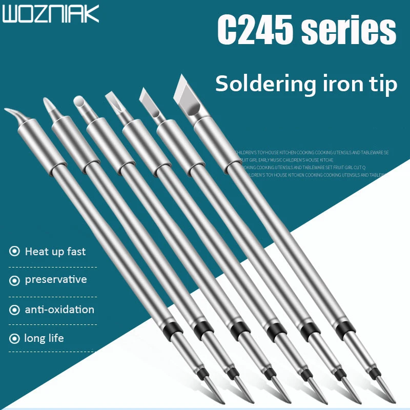 C245 Soldeerbout Tip Universele Soldeer Tips Legering Koper voor JBC Soldeerstation T245 Universele Handvat(245-I