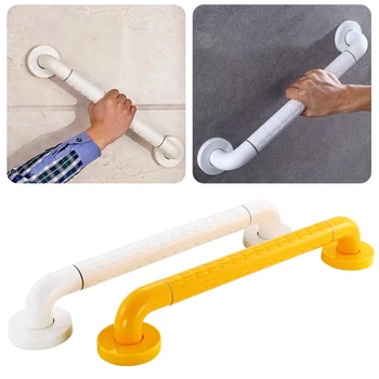 

New LED Bathroom Strong Vacuum Suction Cup Handle Anti Slip Support Grap Bar Safety Shower Grab Bar Home Bathtub Grab Handle