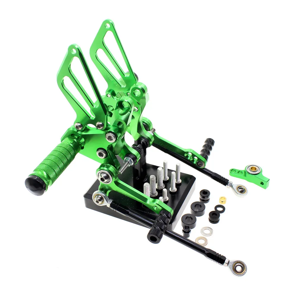 MFS мотоцикл Rearset CNC Регулируемые подножки Аксессуары Для Ducati 848 EV0 2008 2009 2010 2011 2012 2013