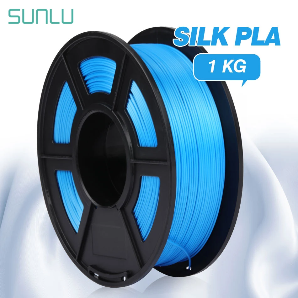 

SUNLU SILK PLA Filament 1.75mm 1kg 3d Printer Filament Silk Texture 3D Printing Materials