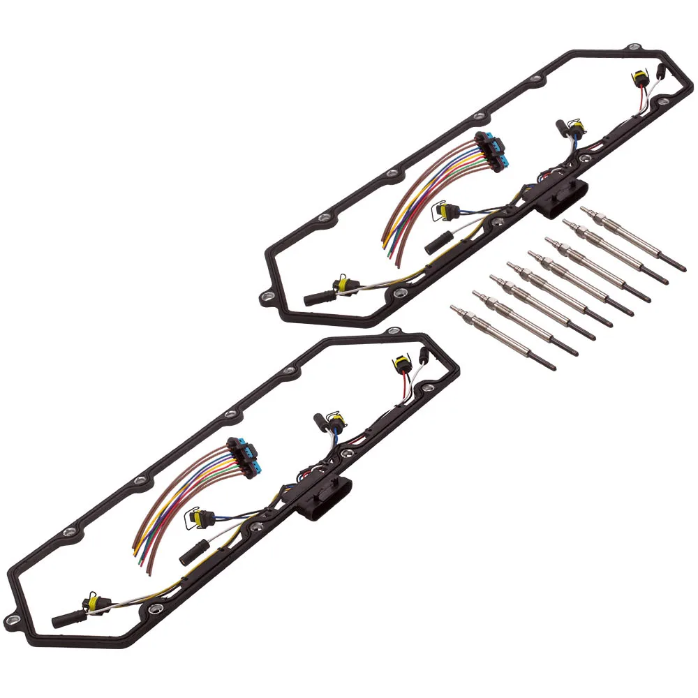 Valve Cover Gasket Harness Glow Plug Fit For Ford F250 F350 V8 7 3L