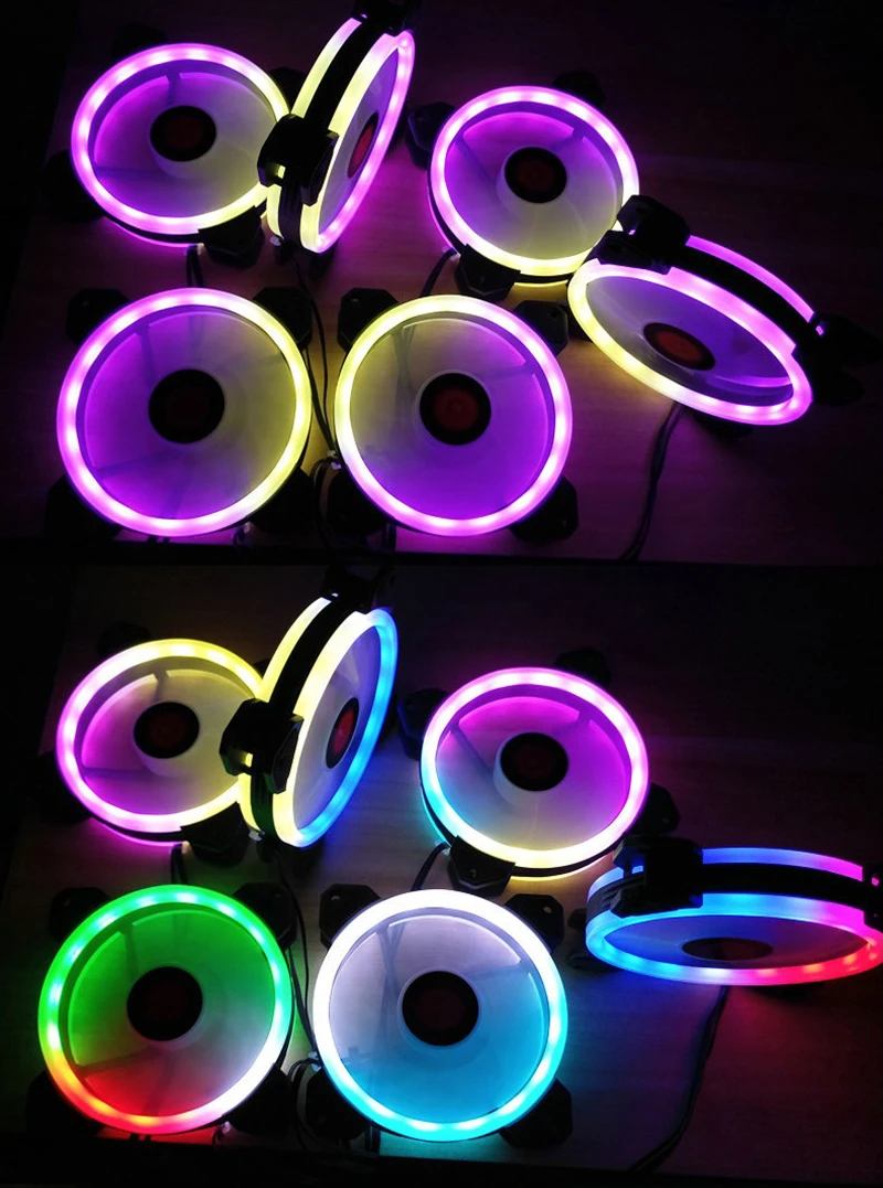 computador com mudança de cor colorida, ventilador silencioso