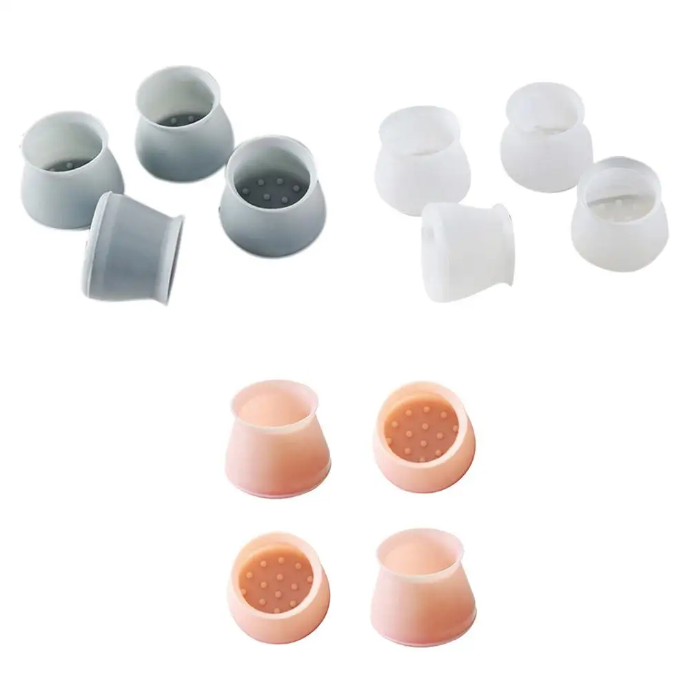 Pack Furniture Table Chair Leg Floor Feet Cap Cover Protectors Stool Mute Mat Useful 4Pcs