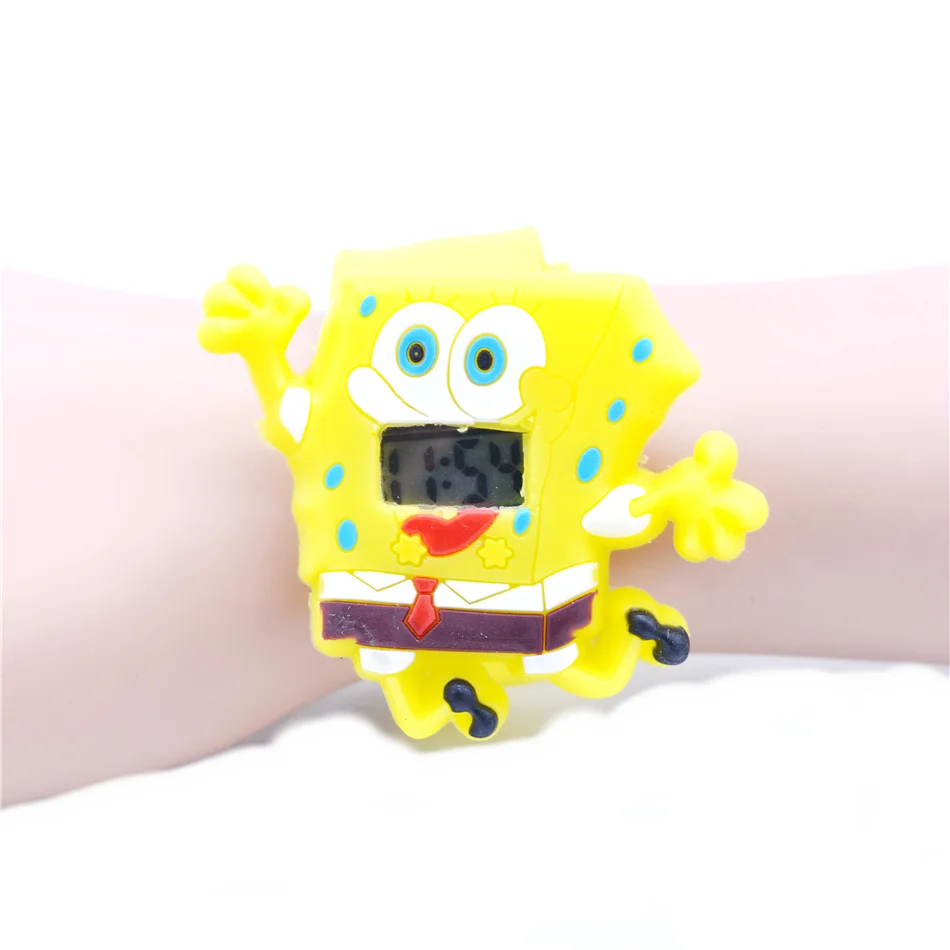 Digital Watch Цифровые часы для мальчиков, 3D, мультяшный герой, силиконовый светодиодный, электронные часы, студенческие спортивные часы, детские часы, цифровые наручные часы - Цвет: Digital Watch