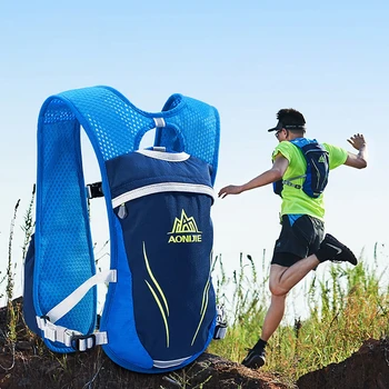 

Unisex Water Bag Ultralight Outdoor Sport Hiking Riding Camping Hydration Bike Backpack Bicycle Bag Polyester Zipper Striped