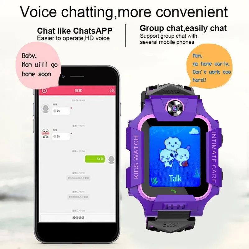 Детские умные часы LBS позиционирование кнопка SOS для экстренных ситуаций SOS Вызов камера Детские умные часы с gps Smartwatch Sim телефон