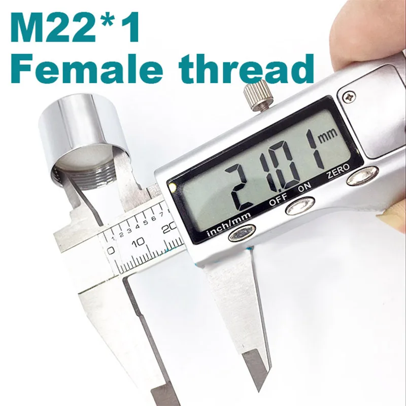 M22 22mm Female Thread Tap Aerator Faucet Bubble 2PCS 304 Stainless Steel Core Brass Shell Kitchen Bath Accessories faucet aerator