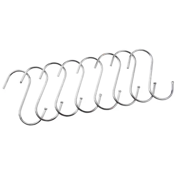 

90*40mm Stainless Steel S Hooks Kitchen Meat Hanger