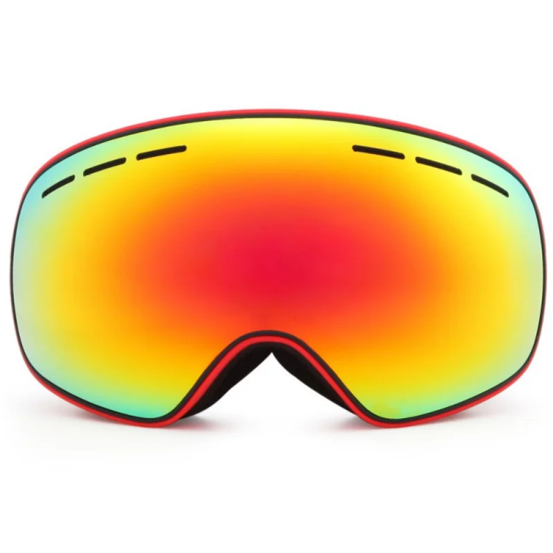 Double-layer Large Spherical Anti-fog Ski Goggles 100% UV400 Protection Snowboard with Quick-Change Lens for Men Women | Спорт и