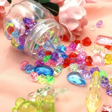 Grand diamant en plastique cristal, jouet pour enfants, proposition de diamant, décoration de la maison, bricolage, ornements, cadeaux de fête