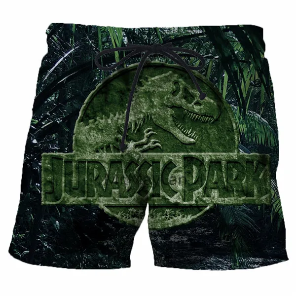 3D Jurassic park zeit druck sommer mode хип-хоп тренд herren kleidung/frauenstraшорты Последние Harajuku шорты