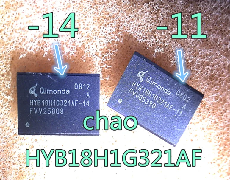 5 шт./лот HYB18H1G321AF-11 HYB18H1G321AF-14 NEC и BGA