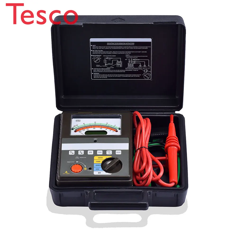 

BC2010 Double Display High Voltage Digital Megohm Meter For Insulation Capability of HV Switch