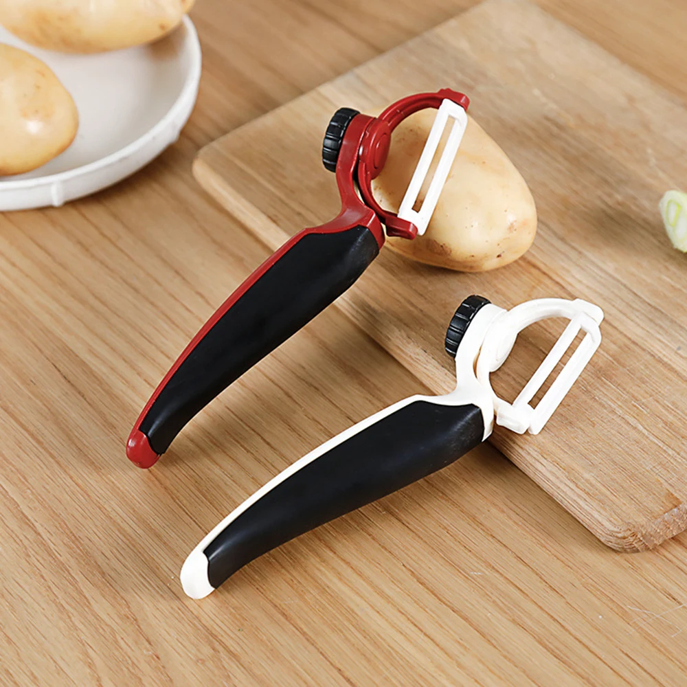 180° Rotatable Cutter Head Peeler Fruit Peeling Knife Potato Scraping Knife Multi-function Vegetable Melon Fruit Planer