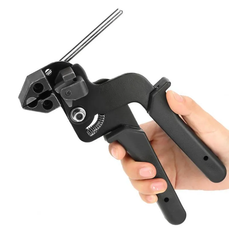 Manual Zip Cable Tie Fastening Tool Stainless Steel Cable Tie Pliers
