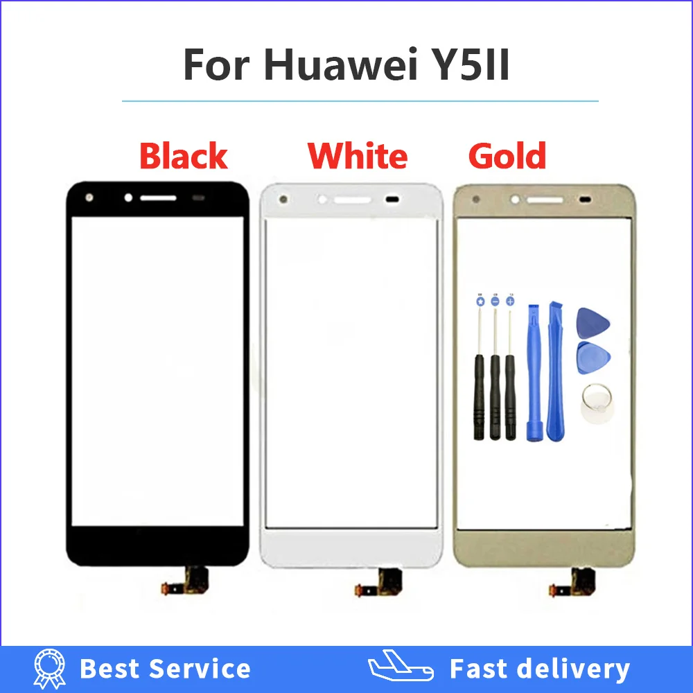 NEW For Huawei Y5 II Touch Panel Screen For Huawei Y5 ii glass Screen Y5ii Touch screen Digitizer Sensor CUN U29 L23 L03 L21 L22