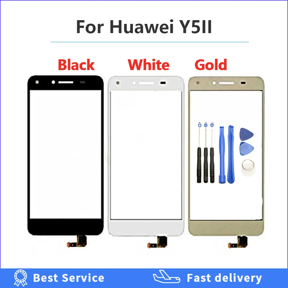 leven Vergoeding in de rij gaan staan Nieuw Voor Huawei Y5 Ii Touch Panel Screen Voor Huawei Y5 Ii Glas Screen  Y5ii Touch Screen Digitizer Sensor Cun u29 L23 L03 L21 L22| | - AliExpress