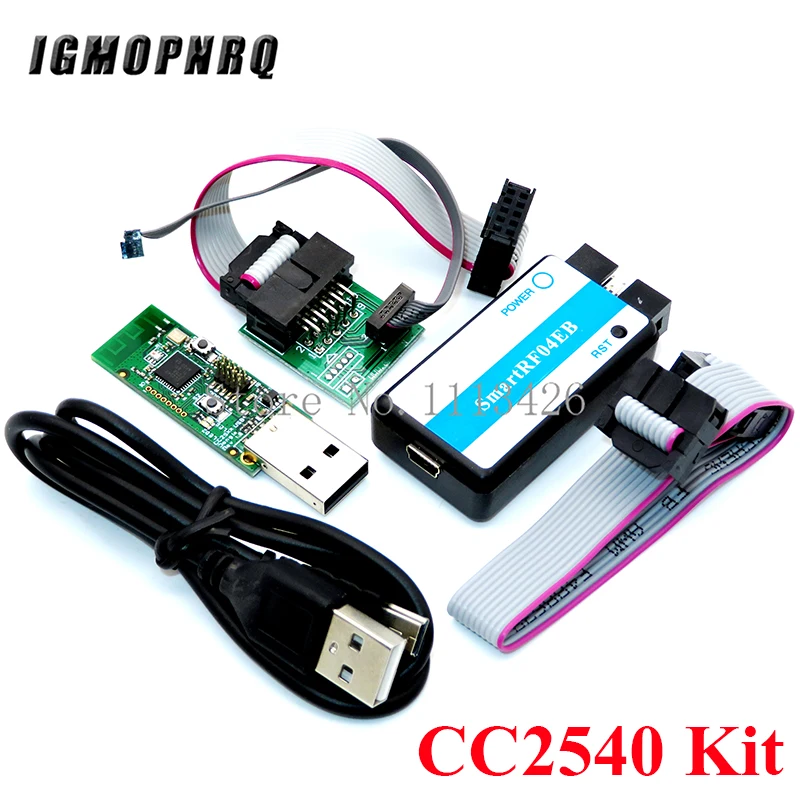 SmartRF04EB CC1110 CC2530 загрузчик CC2531 беспроводной Zigbee Sniffer голая плата с Bluetooth 4,0 Dongle Capture Packet Module - Цвет: CC2540 Kit