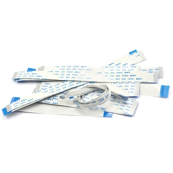 

10PCS Flat flexible cable FFC FPC LCD cable AWM 20624 80C 60V VW-1 FFC-0.5MM 6CM 10CM 15CM 20CM 25CM 30CM 40CM 4P 6P 8P 10P 12P
