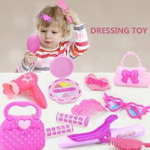 Ensemble de jeu de Salon de beauté, 1 ensemble, Kit de maquillage, jouet pour enfants, jeu à la maison avec boîte Portable
