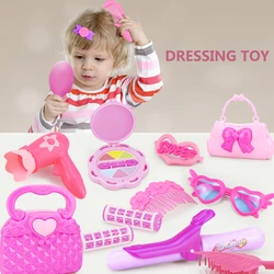 Ensemble de jeu de Salon de beauté, 1 ensemble, Kit de maquillage, jouet pour enfants, jeu à la maison avec boîte Portable 